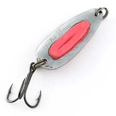 Blue Fox Pixee UV, różowy/nikiel, 3,5 g błystka wahadłowa #22558