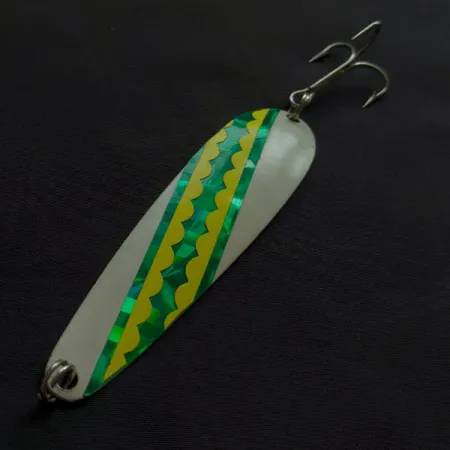 Hicks Tackle, biały/hologram, 8,5 g błystka wahadłowa #22568