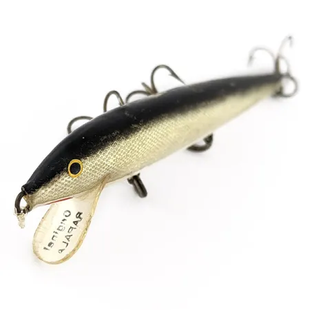 Rapala Original Floater F11 (Finland) (1960s), S (Silver), 6 g wobler #22607