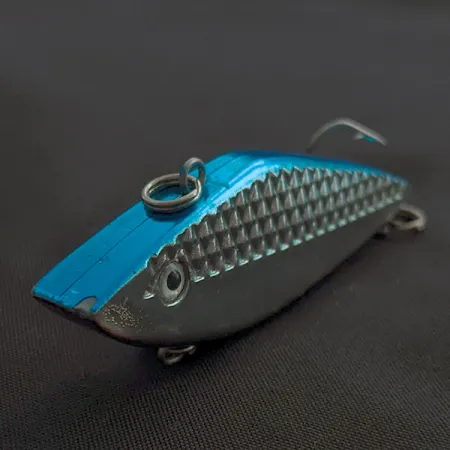 Strike King Diamond Shad (1980s), silver/blue, 12 g wobler #22659