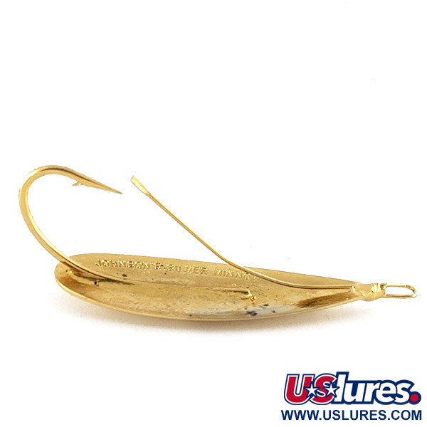  Johnson Silver Minnow, złoto, 17 g błystka wahadłowa #22668