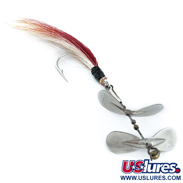  Pflueger Tandem Spinner, nikiel/czerwony, 7 g błystka obrotowa #22705