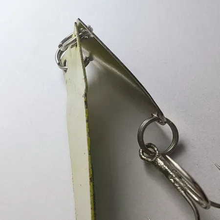 G.W.S Salmon Slammer , żółty/biały/zielony, 11 g błystka wahadłowa #22745