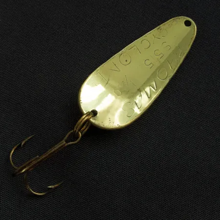 Thomas Cyclone, złoty/czerwony/biały, 7 g błystka wahadłowa #22754