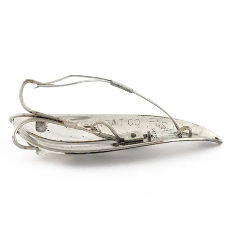 Weedless Bait  Fishtrap, nikiel/biały/czarny, 14 g błystka wahadłowa #22756