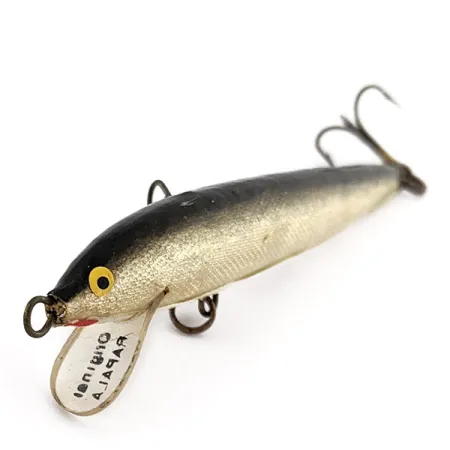 Rapala Original Floater F9 (Finland 1960s), S (Silver), 4 g wobler #22761
