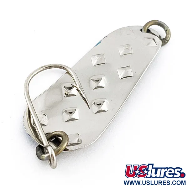 Luhr Jensen Alpena Diamond, nikiel/niebieski, 5,5 g błystka wahadłowa #22797