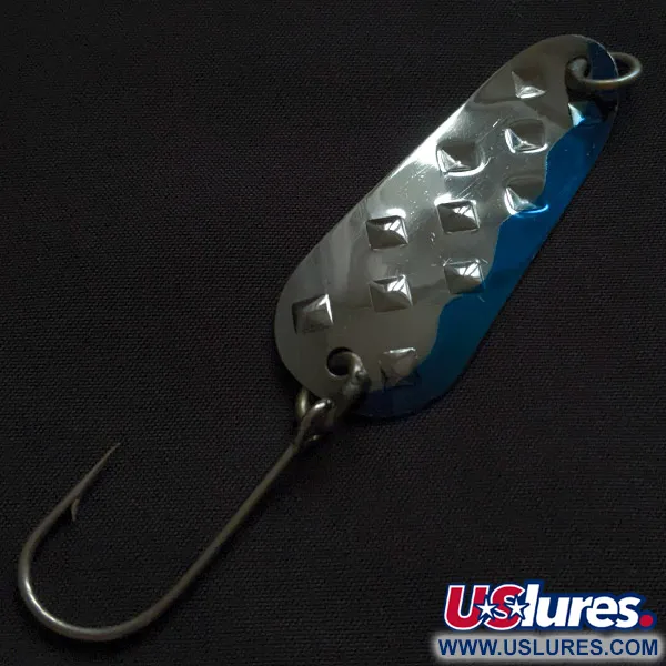 Luhr Jensen Alpena Diamond, nikiel/niebieski, 5,5 g błystka wahadłowa #22797