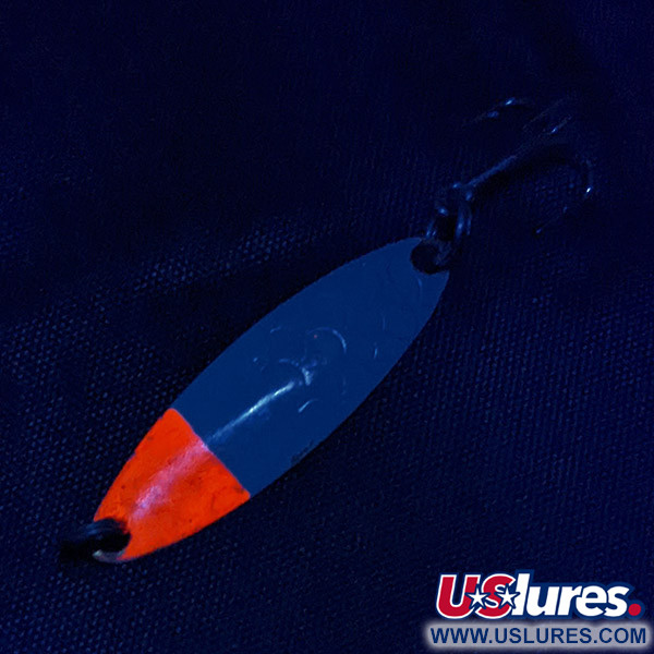  Luhr Jensen Needlefish 1, biały/czerwony UV, 2 g błystka wahadłowa #22809