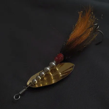 Musky Bucktail Spinner, gold, 21 g błystka obrotowa #22816