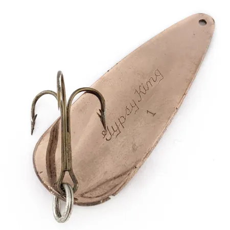 Weller Gypsy King 1, czerwony/biały/miedziany, 17 g błystka wahadłowa #22831