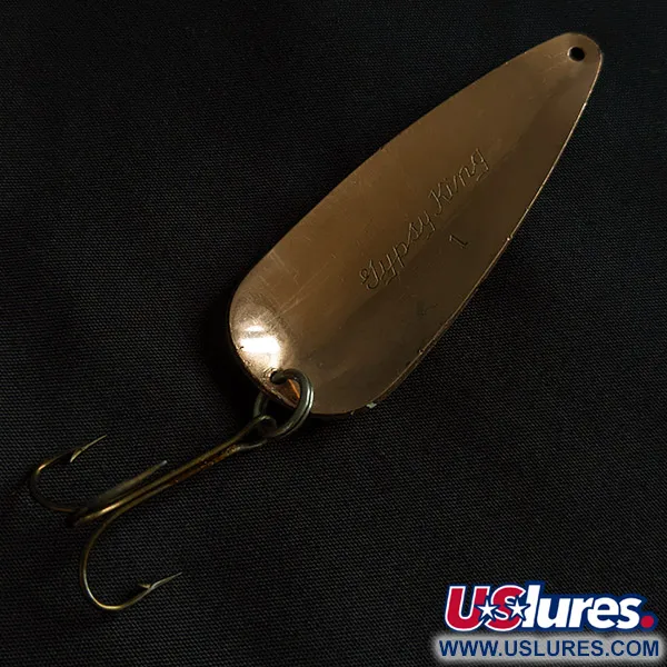 Weller Gypsy King 1, czerwony/biały/miedziany, 17 g błystka wahadłowa #22831