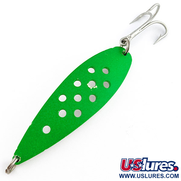  Tiki Sonic Vibrations Lures, zielony/biały, 17 g błystka wahadłowa #22837