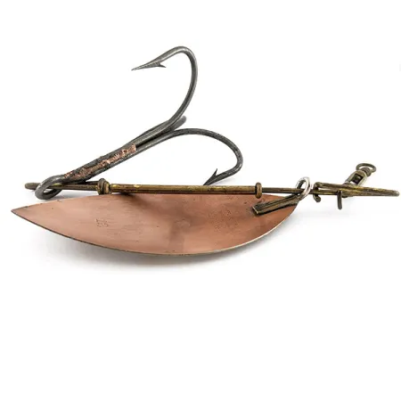 Pflueger Muskill 12, nickel/copper, 45 g błystka obrotowa #22844