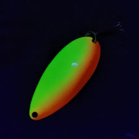 Seneca Little Cleo (Hula Girl) UV, nikiel/żółty/pomarańczowy, 14 g błystka wahadłowa #22848