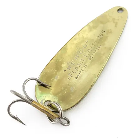 Nebco Flashbait 266, mosiądz, 10 g błystka wahadłowa #22854