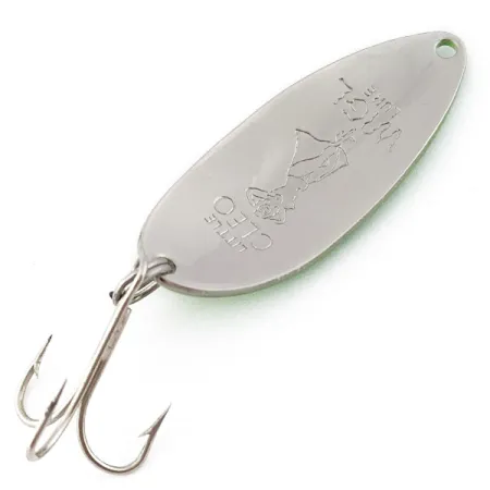 Seneca Little Cleo (Hula Girl) UV, nikiel/żółty/zielony, 14 g błystka wahadłowa #22862