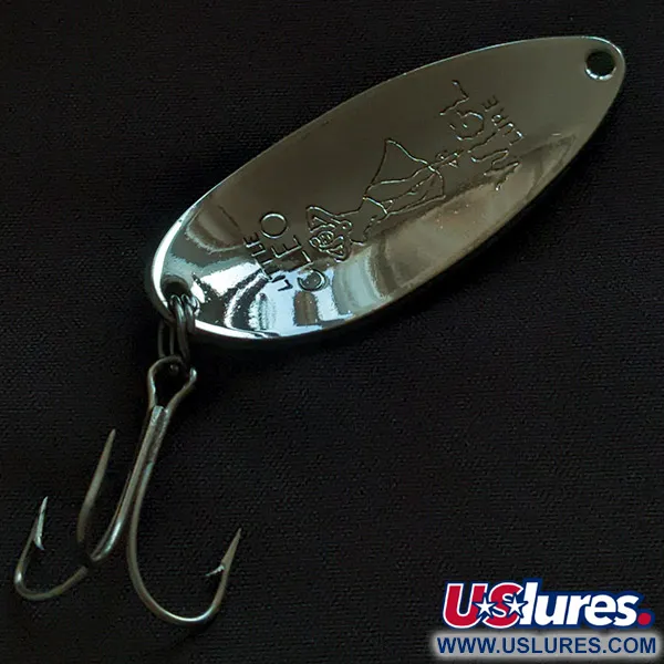 Seneca Little Cleo (Hula Girl) UV, nikiel/żółty/zielony, 14 g błystka wahadłowa #22862