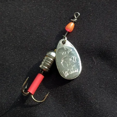 Heddon HEP 1, nikiel, 3,6 g błystka obrotowa #22906