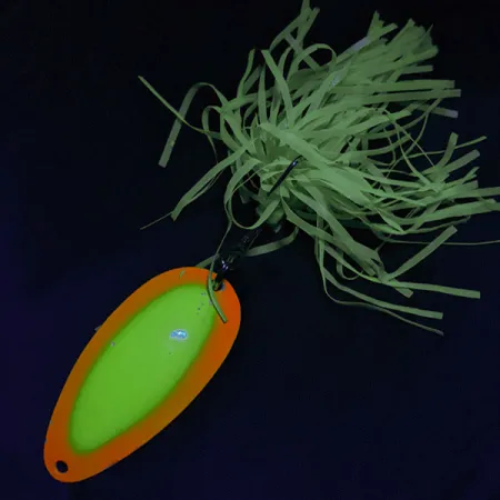 Red Eye Lures, żółty/pomarańczowy, 14 g błystka wahadłowa #22916