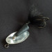 Yakima Bait Worden's Vibric Rooster Tail, silver/black, 11 g błystka obrotowa #22921