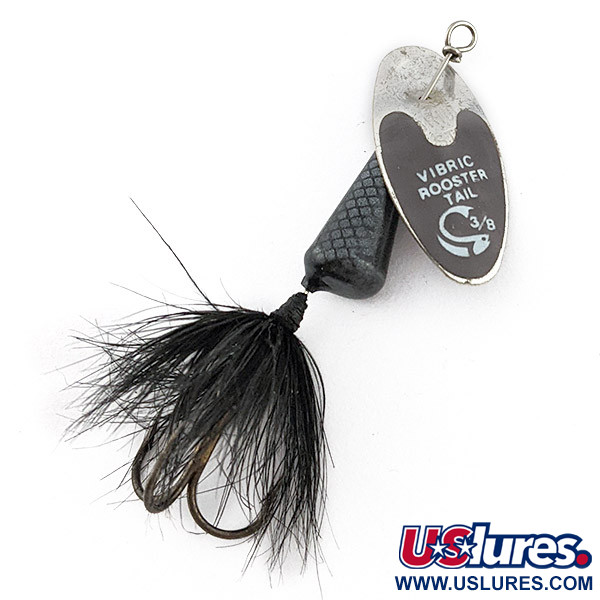 Yakima Bait Worden's Vibric Rooster Tail, silver/black, 11 g błystka obrotowa #22921