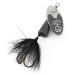 Yakima Bait Worden's Vibric Rooster Tail, silver/black, 11 g błystka obrotowa #22921