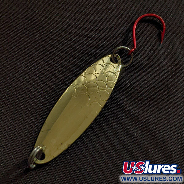  Luhr Jensen Needlefish 1, złoto, 2 g błystka wahadłowa #22941