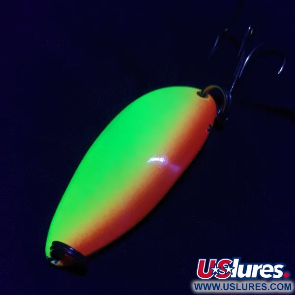 Seneca Little Cleo (Hula Girl), żółty/pomarańczowy/nikiel/ UV Glow, 14 g błystka wahadłowa #22981