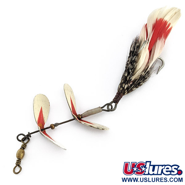  Pflueger Tandem Spinner 1, nikiel/czerwony, 10 g błystka obrotowa #22992