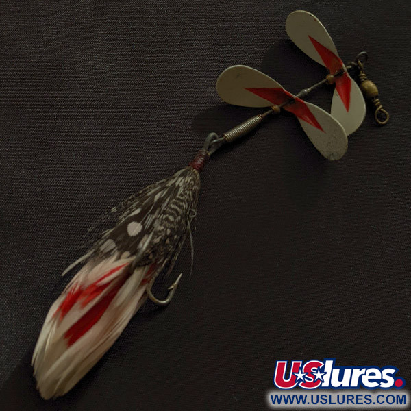  Pflueger Tandem Spinner 1, nikiel/czerwony, 10 g błystka obrotowa #22992