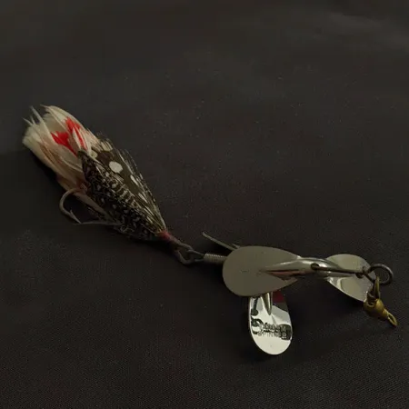 Pflueger Tandem Spinner 1, nikiel/czerwony, 10 g błystka obrotowa #22992