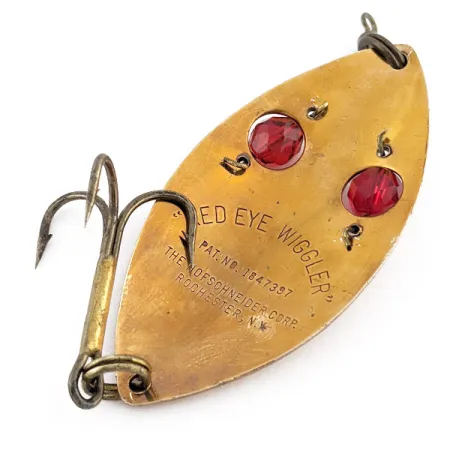 Hofschneider Red Eye Wiggler, brązowy, 25 g błystka wahadłowa #23004