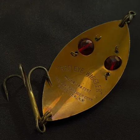 Hofschneider Red Eye Wiggler, brązowy, 25 g błystka wahadłowa #23004