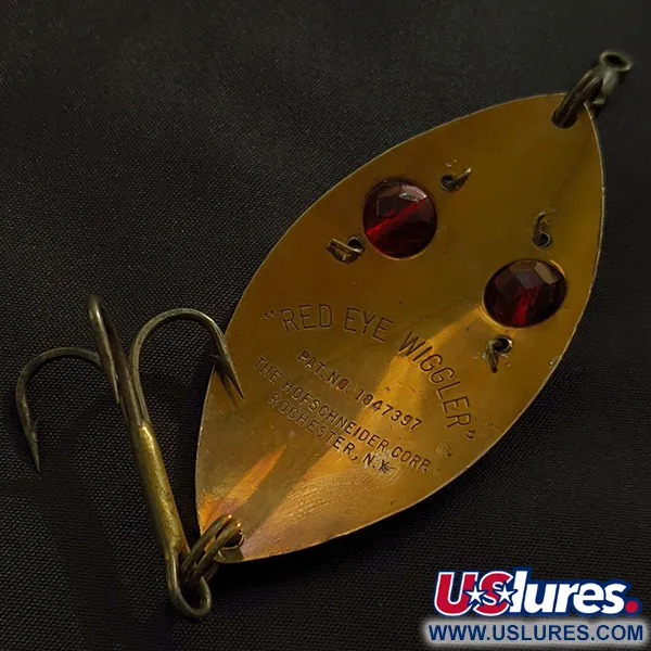 Hofschneider Red Eye Wiggler, brązowy, 25 g błystka wahadłowa #23004