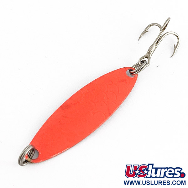 Luhr Jensen Needlefish 1 UV (świeci w ultrafiolecie), biała perła/Hot pink UV, 2 g błystka wahadłowa #23033