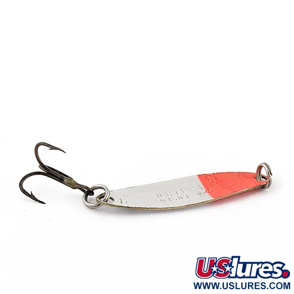 Luhr Jensen Needlefish 1 UV (świeci w ultrafiolecie), biała perła/Hot pink UV, 2 g błystka wahadłowa #23035