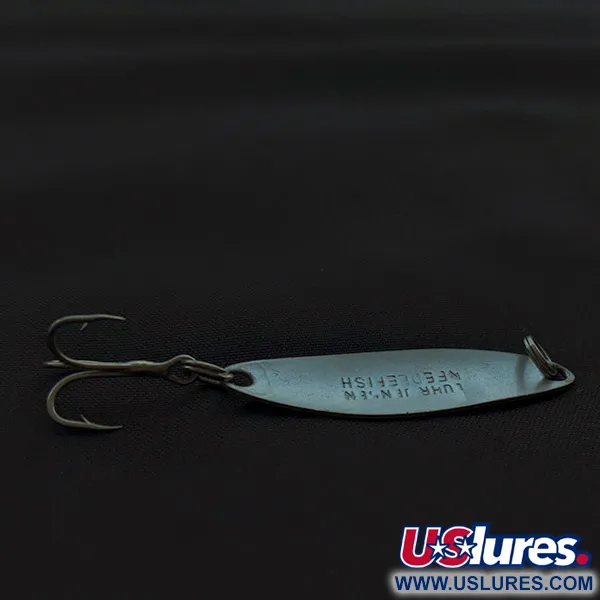 Luhr Jensen Needlefish 1 UV (świeci w ultrafiolecie), biała perła/Hot pink UV, 2 g błystka wahadłowa #23035