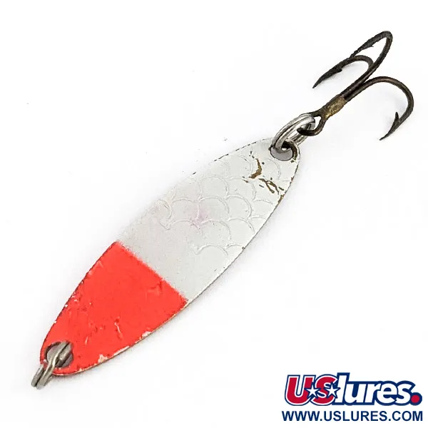 Luhr Jensen Needlefish 1 UV (świeci w ultrafiolecie), biała perła/Hot pink UV, 2 g błystka wahadłowa #23035