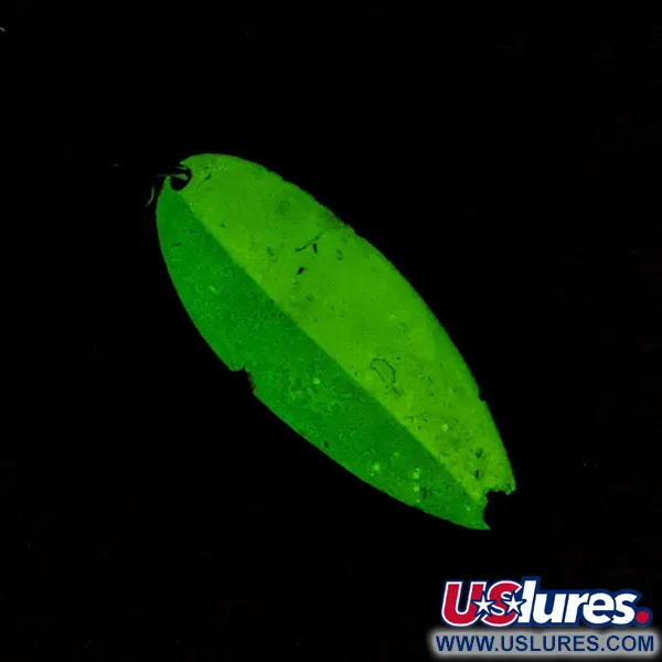 Seneca Little Cleo (Hula Girl) świeci w ciemności, nikiel/biały/niebieski Glow - świeci w ciemności, 21 g błystka wahadłowa #23040