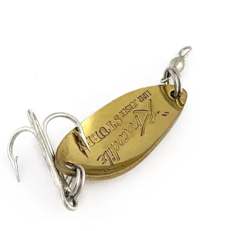 Luhr Jensen Lil' Kroc (Krocodile Stubby), mosiądz, 4,5 g błystka wahadłowa #23050