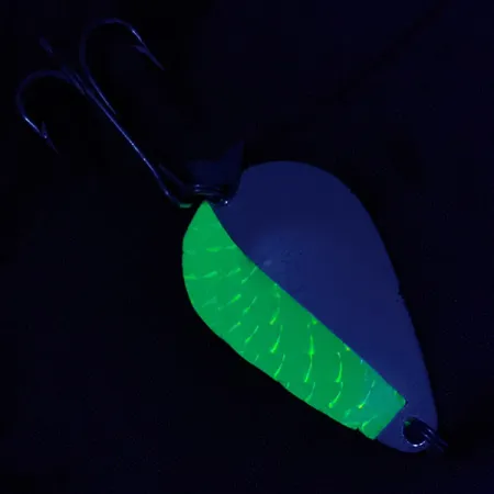 Acme K.O. Wobbler, white pearl/green, 21 g błystka wahadłowa #23056