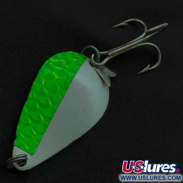  Acme K.O. Wobbler, white pearl/green, 21 g błystka wahadłowa #23056