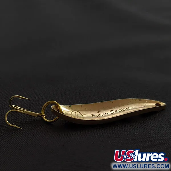 Acme Fiord Spoon Lightning (1950s), złoto, 7 g błystka wahadłowa #23130