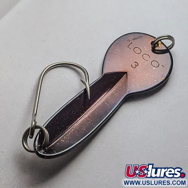  Luhr Jensen Loco 3, Black/holo, 17 g błystka wahadłowa #23132