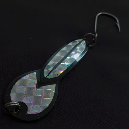 Luhr Jensen Loco 3, Black/holo, 17 g błystka wahadłowa #23132