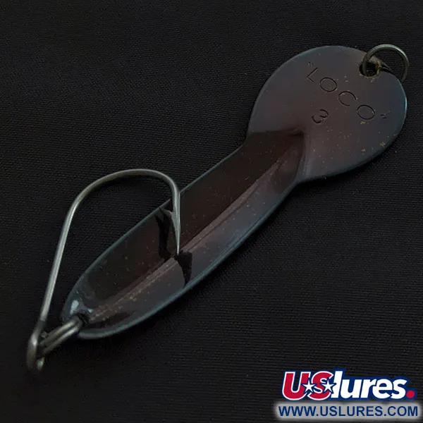  Luhr Jensen Loco 3, Black/holo, 17 g błystka wahadłowa #23132