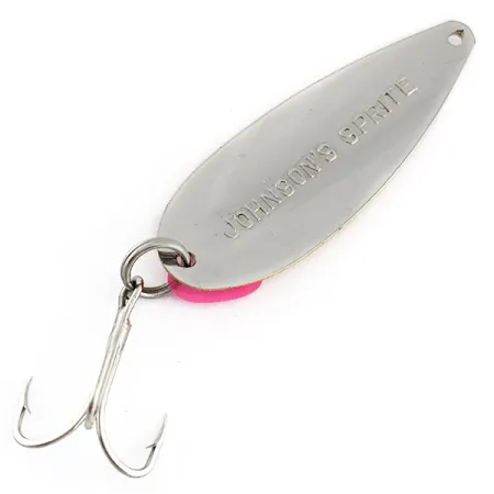 Johnson Sprite, nikiel/żółty/biały, 10 g błystka wahadłowa #23136