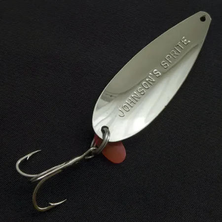 Johnson Sprite, nikiel/żółty/biały, 10 g błystka wahadłowa #23136