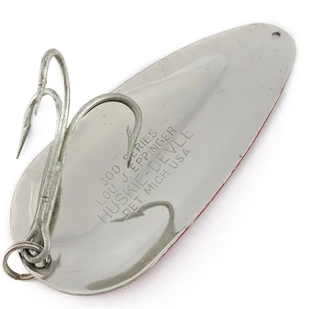 Lou J. Eppinger Dardevle 300 Series Huskie Devle, Red Devle, 91 g błystka wahadłowa #23147